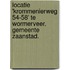 Locatie 'Krommenierweg 54-58' te Wormerveer, gemeente Zaanstad.