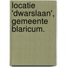Locatie 'Dwarslaan', gemeente Blaricum. door E. Jacobs