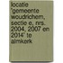 Locatie 'Gemeente Woudrichem, sectie E, nrs. 2004, 2007 en 2014' te Almkerk
