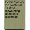 Locatie 'Pastoor v/d Plaatstraat 119A' te Rijpwetering, gemeente Alkemade by R.M. van der Zee