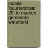 Locatie 'Buurterstraat 20' te Marken, gemeente Waterland by R.M. van der Zee