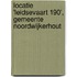 Locatie 'Leidsevaart 190', gemeente Noordwijkerhout