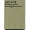 Annotated bibliography bibliogr.indonesia door Kemp