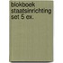 Blokboek staatsinrichting set 5 ex.