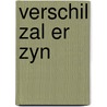 Verschil zal er zyn door Oudshoorn
