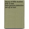 Decay of 66fe studied with a new beta-gamma-detection set-up at lisol door O. Ivanov