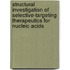 Structural investigation of selective-targeting therapeutics for nucleic acids