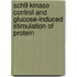 Sch9 kinase control and glucose-induced stimulation of protein
