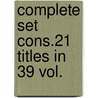 Complete set cons.21 titles in 39 vol. door Medina