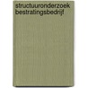 Structuuronderzoek bestratingsbedrijf by W.D.M. van der Valk