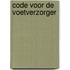 Code voor de voetverzorger