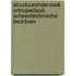 Structuuronderzoek orthopedisch schoentechnische bedrijven