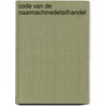 Code van de naaimachinedetailhandel by S.I.U. van den Hout -Hooi