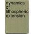 Dynamics of lithospheric extension