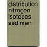 Distribution nitrogen isotopes sedimen door Scholten
