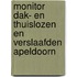 Monitor dak- en thuislozen en verslaafden Apeldoorn