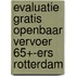 Evaluatie gratis openbaar vervoer 65+-ers Rotterdam
