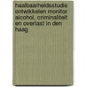 Haalbaarheidsstudie ontwikkelen monitor alcohol, criminaliteit en overlast in Den Haag by M. Van Zwieten