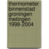 Thermometer binnenstad Groningen metingen 1998-2004 by J. Snippe