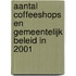 Aantal coffeeshops en gemeentelijk beleid in 2001