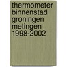 Thermometer binnenstad Groningen metingen 1998-2002 door J. Snippe