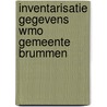 Inventarisatie gegevens WMO gemeente Brummen by Unknown