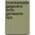 Inventarisatie gegevens WMO gemeente Epe