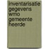 Inventarisatie gegevens WMO gemeente Heerde