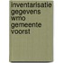 Inventarisatie gegevens WMO gemeente Voorst