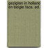 Gezigten in holland en belgie facs. ed.