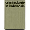 Criminologie in indonesie door Noach