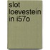 Slot loevestein in i57o