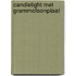 Candlelight met grammofoonplaat