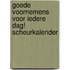 Goede voornemens voor iedere dag! scheurkalender