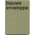 Blauwe enveloppe