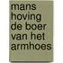 Mans hoving de boer van het armhoes