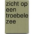 Zicht op een troebele zee