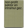 Non-profit sektor en intramur.gez. by Stynenbosch