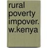 Rural poverty impover. w.kenya door Lavrysen