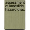 Assessment of landslide hazard diss. door Robert Mulder