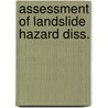 Assessment of landslide hazard diss. by Robert Mulder