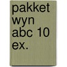 Pakket wyn abc 10 ex. door Luycx