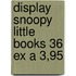 Display snoopy little books 36 ex a 3,95
