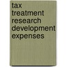 Tax treatment research development expenses door Onbekend