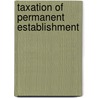 Taxation of permanent establishment door Onbekend