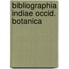 Bibliographia indiae occid. botanica by Urban