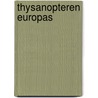 Thysanopteren europas door Priesner