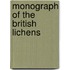 Monograph of the british lichens