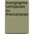 Monigraphie cirrhipedes ou thecostraces