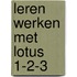 Leren werken met Lotus 1-2-3